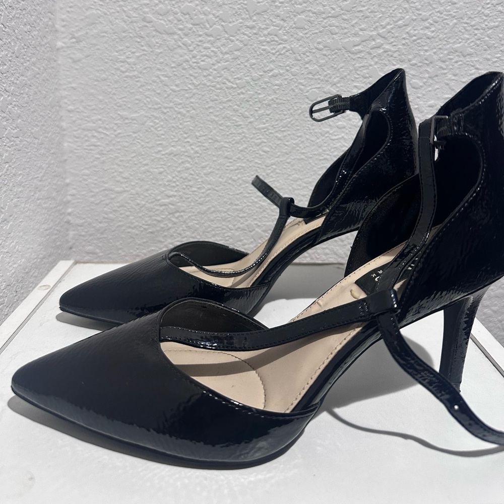 Jones New York Black Patent Heels